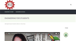 Desktop Screenshot of engineeringk12.org